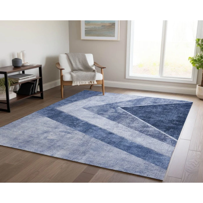 Chantille ACN671 Blue 2'6" x 3'10" Rug