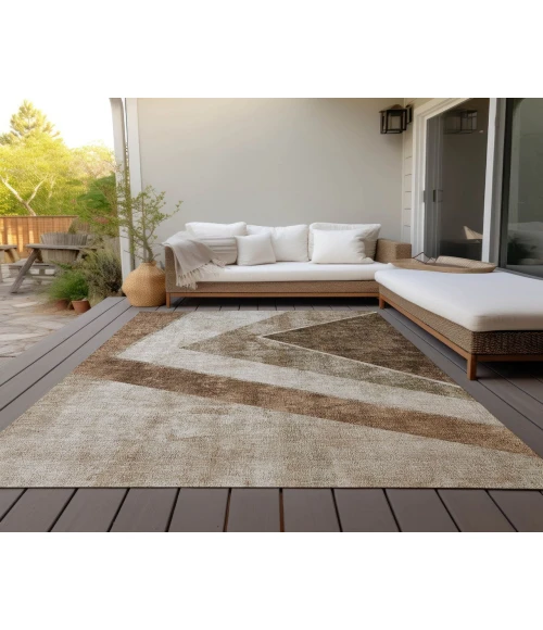 Chantille ACN671 Brown 8' x 10' Rug