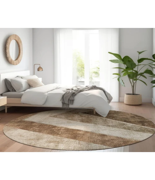 Chantille ACN671 Brown 8' x 8' Rug