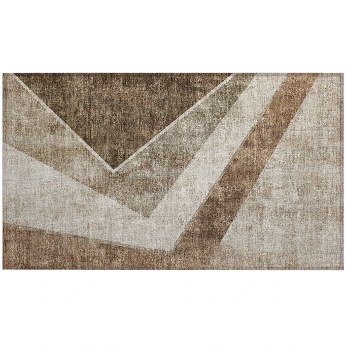 Chantille ACN671 Brown 1'8" x 2'6" Rug
