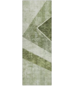 Addison Chantille ACN671 Olive 2 ft. 3 in. x 7 ft. 6 in. Runner Rug