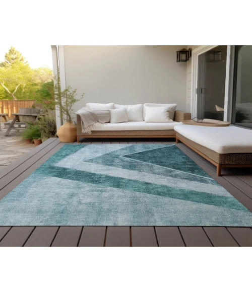 Chantille ACN671 Teal 9' x 12' Rug