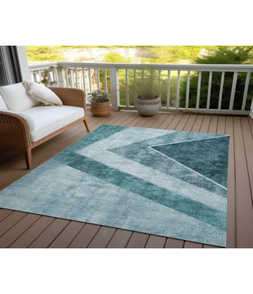 Chantille ACN671 Teal 9' x 12' Rug