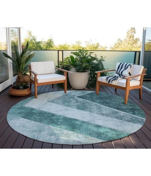 Chantille ACN671 Teal 8' x 8' Rug