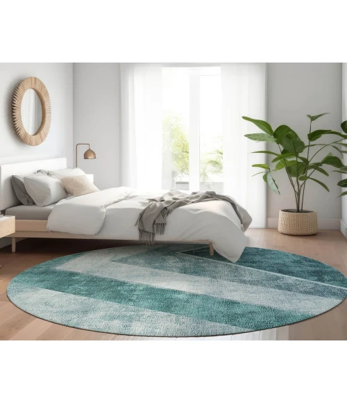 Chantille ACN671 Teal 8' x 8' Rug