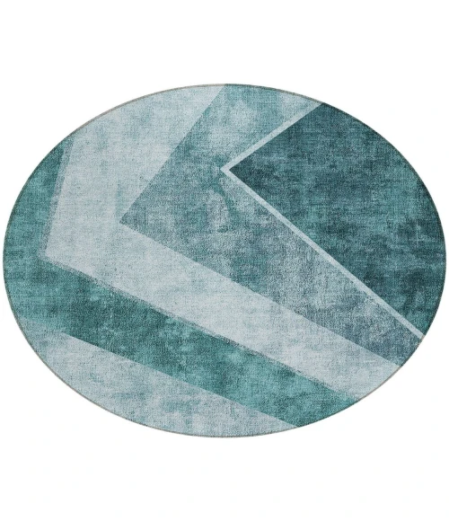 Chantille ACN671 Teal 8' x 8' Rug