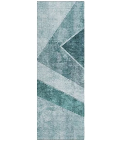 Addison Chantille ACN671 Teal 2 ft. 3 in. x 7 ft. 6 in. Runner Rug