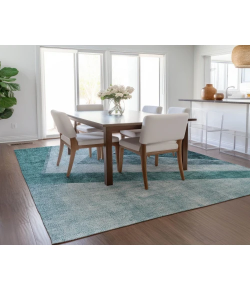 Chantille ACN671 Teal 9' x 12' Rug