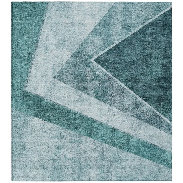 Chantille ACN671 Teal 5' x 7'6" Rug