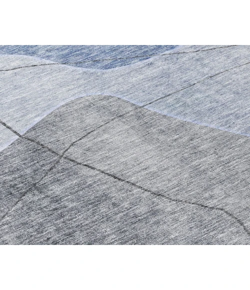 Chantille ACN672 Blue 1'8" x 2'6" Rug