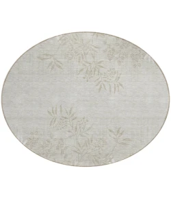 Addison Chantille ACN673 Beige 8 ft. x 8 ft. Round Rug