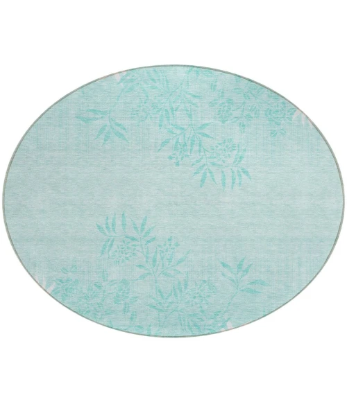 Chantille ACN673 Teal 8' x 8' Rug
