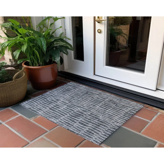 Chantille ACN674 Charcoal 1'8" x 2'6" Rug