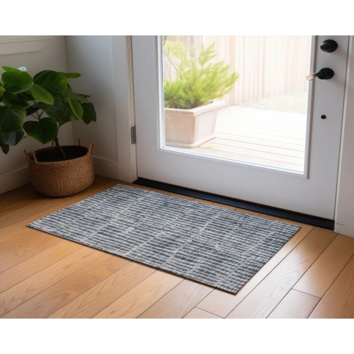 Chantille ACN674 Charcoal 1'8" x 2'6" Rug