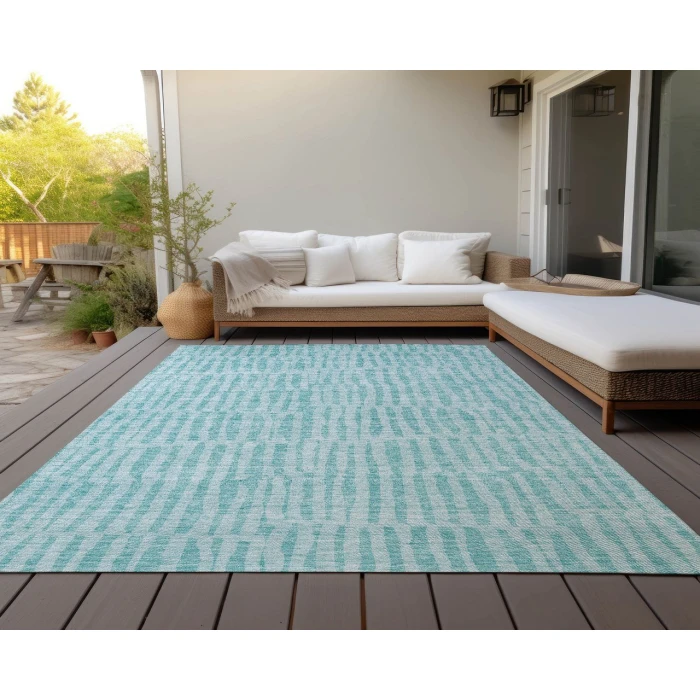 Chantille ACN674 Teal 8' x 10' Rug