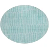 Addison Chantille ACN674 Teal 8 ft. x 8 ft. Round Rug