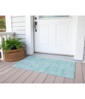 Chantille ACN674 Teal 1'8" x 2'6" Rug
