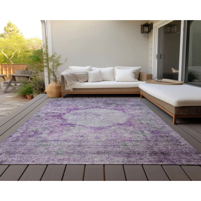Chantille ACN675 Purple 10' x 14' Rug