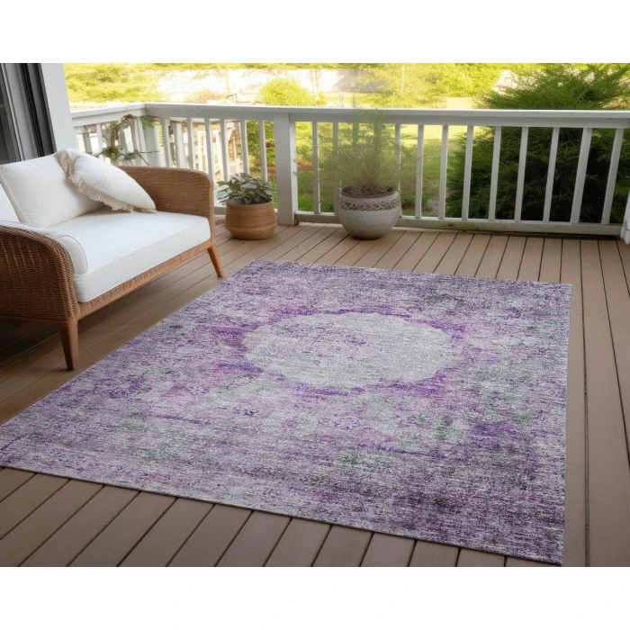 Chantille ACN675 Purple 10' x 14' Rug
