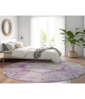 Chantille ACN675 Purple 8' x 8' Rug