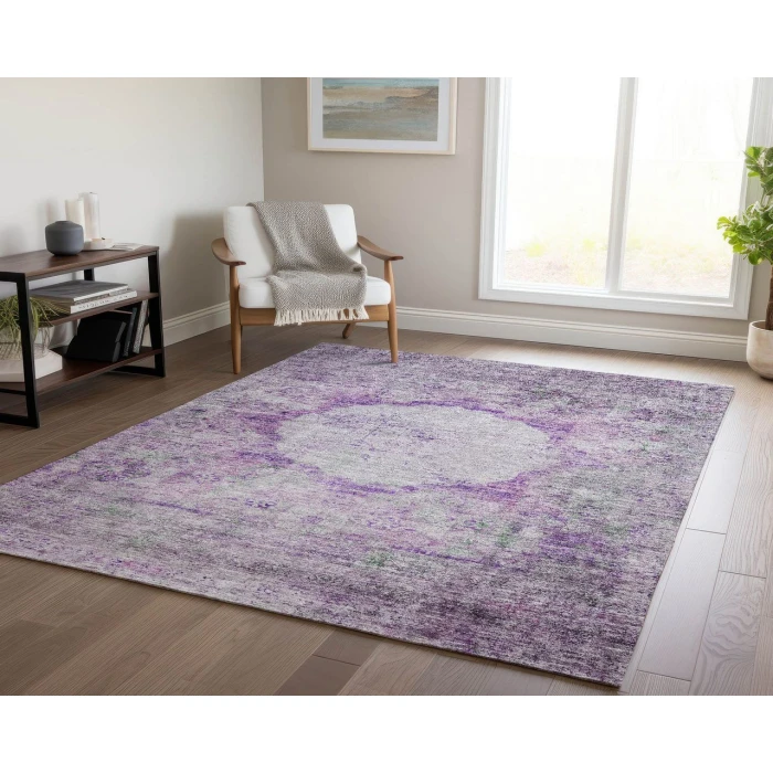 Chantille ACN675 Purple 10' x 14' Rug