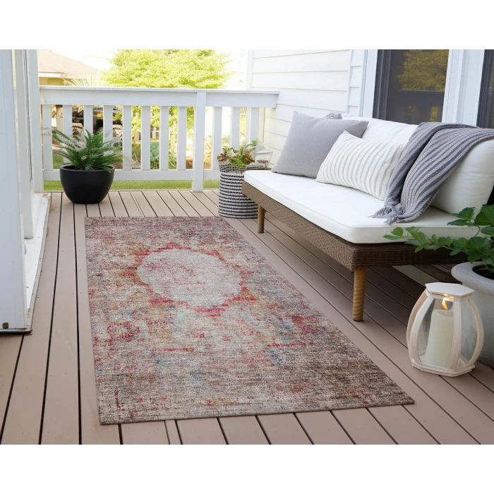 Chantille ACN675 Red 2'3" x 7'6" Rug