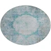 Addison Chantille ACN675 Teal 8 ft. x 8 ft. Round Rug