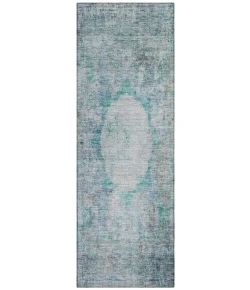 Addison Chantille ACN675 Teal 2 ft. 3 in. x 7 ft. 6 in. Runner Rug
