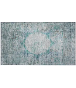 Addison Chantille ACN675 Teal 1 ft. 8 in. x 2 ft. 6 in. Rectangle Rug