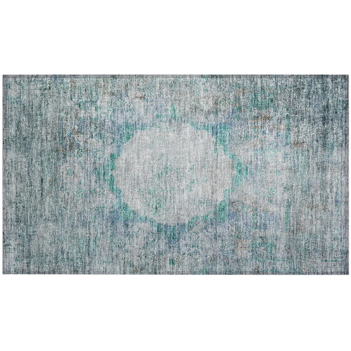 Chantille ACN675 Teal 1'8" x 2'6" Rug