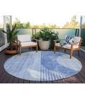 Chantille ACN676 Blue 8' x 8' Rug