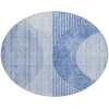 Addison Chantille ACN676 Blue 8 ft. x 8 ft. Round Rug