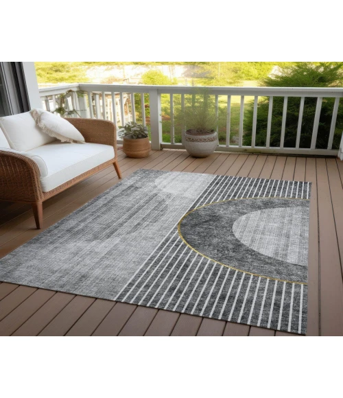 Chantille ACN676 Charcoal 3' x 5' Rug