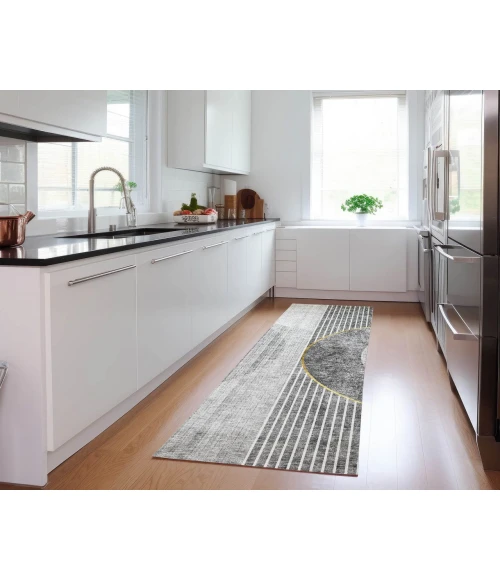 Chantille ACN676 Charcoal 2'3" x 7'6" Rug