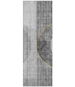 Addison Chantille ACN676 Charcoal 2 ft. 3 in. x 7 ft. 6 in. Runner Rug