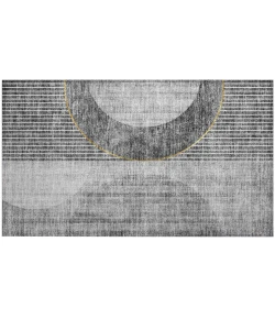 Addison Chantille ACN676 Charcoal 1 ft. 8 in. x 2 ft. 6 in. Rectangle Rug
