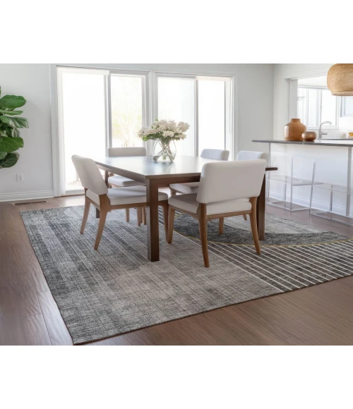 Chantille ACN676 Charcoal 3' x 5' Rug