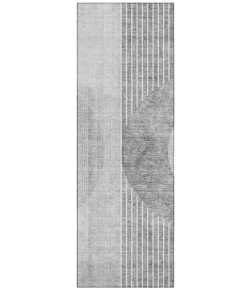 Addison Chantille ACN676 Gray 2 ft. 3 in. x 7 ft. 6 in. Runner Rug