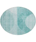 Chantille ACN676 Teal 8' x 8' Rug