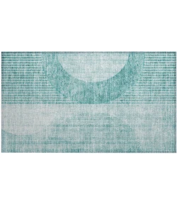 Addison Chantille ACN676 Teal 1 ft. 8 in. x 2 ft. 6 in. Rectangle Rug