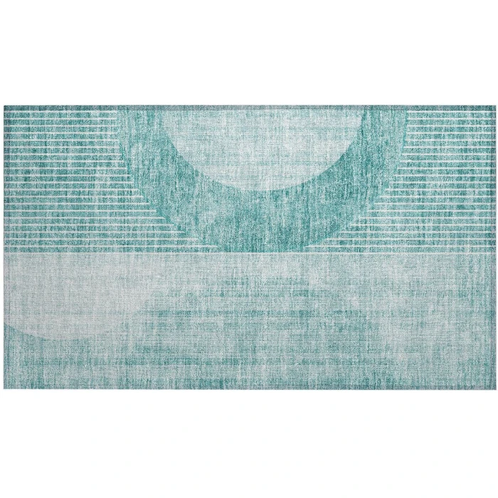 Chantille ACN676 Teal 1'8" x 2'6" Rug