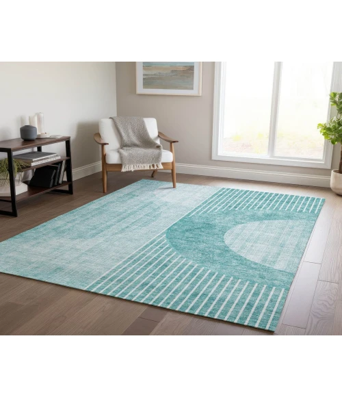 Chantille ACN676 Teal 5' x 7'6" Rug