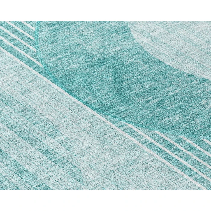 Chantille ACN676 Teal 1'8" x 2'6" Rug