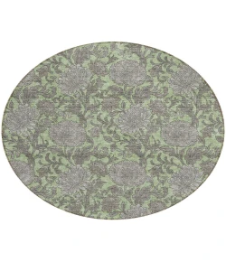 Addison Chantille ACN677 Aloe 8 ft. x 8 ft. Round Rug