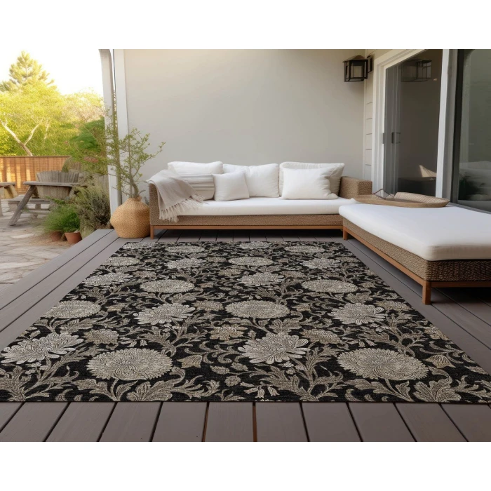 Chantille ACN677 Black 9' x 12' Rug
