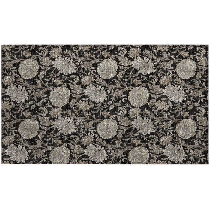 Chantille ACN677 Black 1'8" x 2'6" Rug