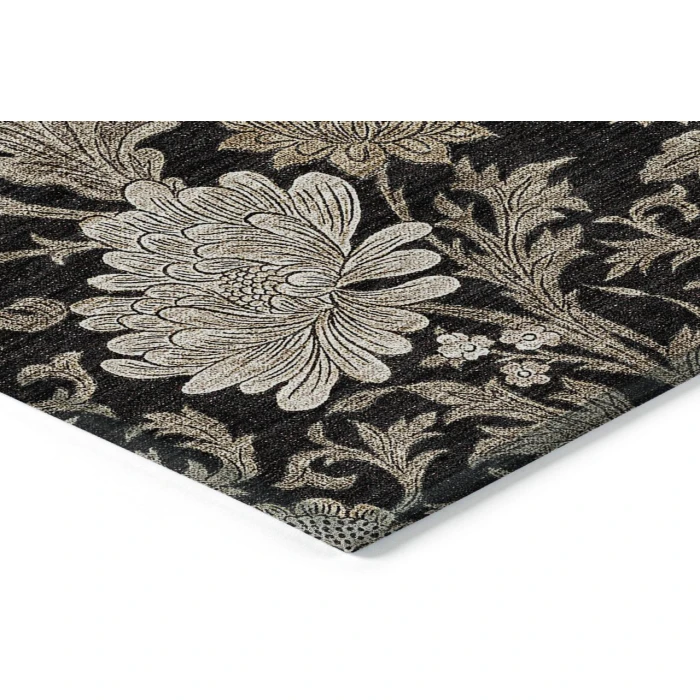 Chantille ACN677 Black 9' x 12' Rug