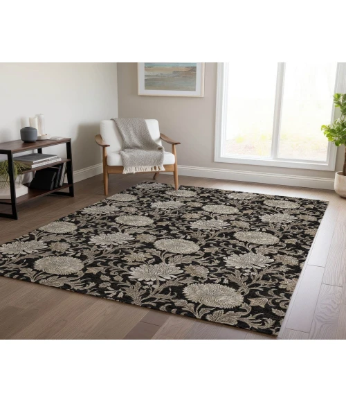 Chantille ACN677 Black 5' x 7'6" Rug