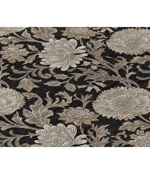 Chantille ACN677 Black 5' x 7'6" Rug