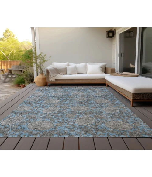 Chantille ACN677 Blue 3' x 5' Rug